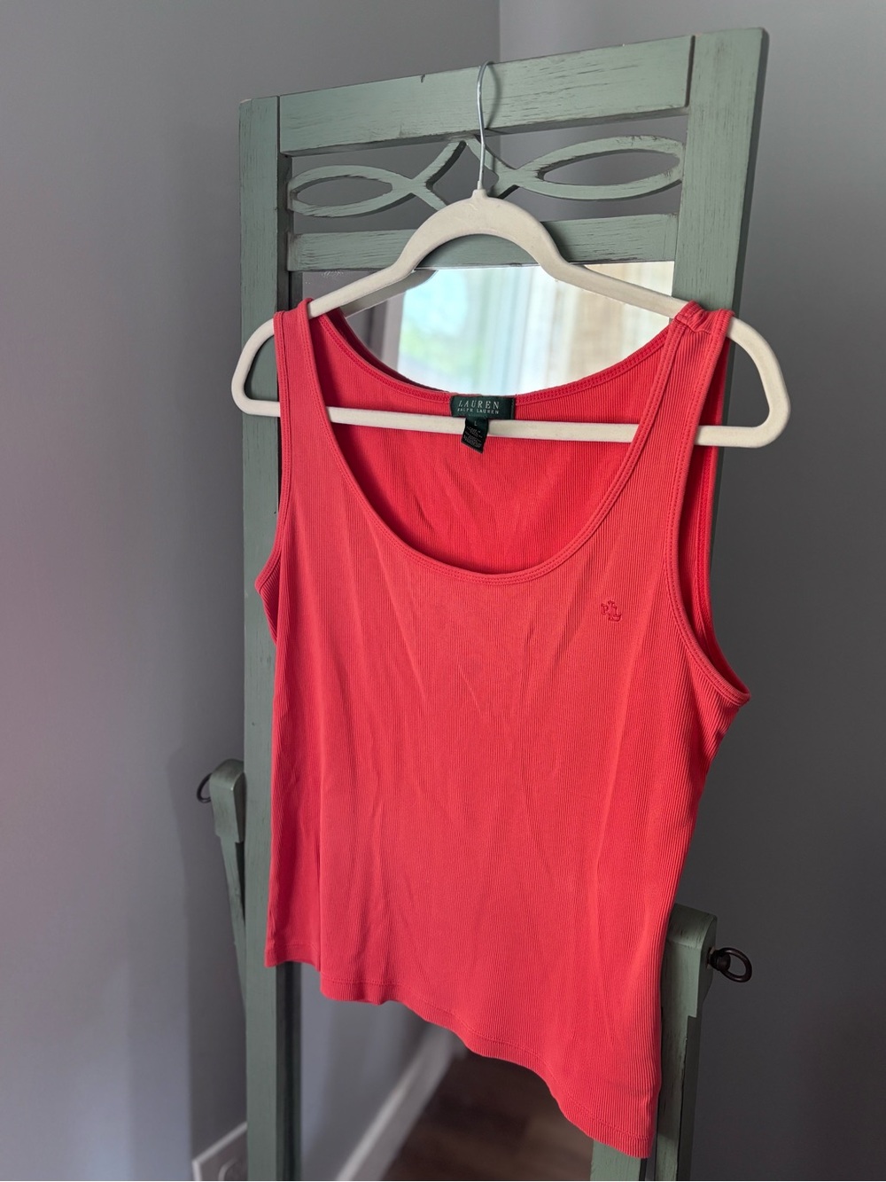 Vintage/Y2K Ralph Lauren ribbed tank top, circa early 2000s